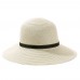 s Hat Gardening Packable Wide Up Beach Cap Straw Shade Red Brim Roll Visor  eb-37874747